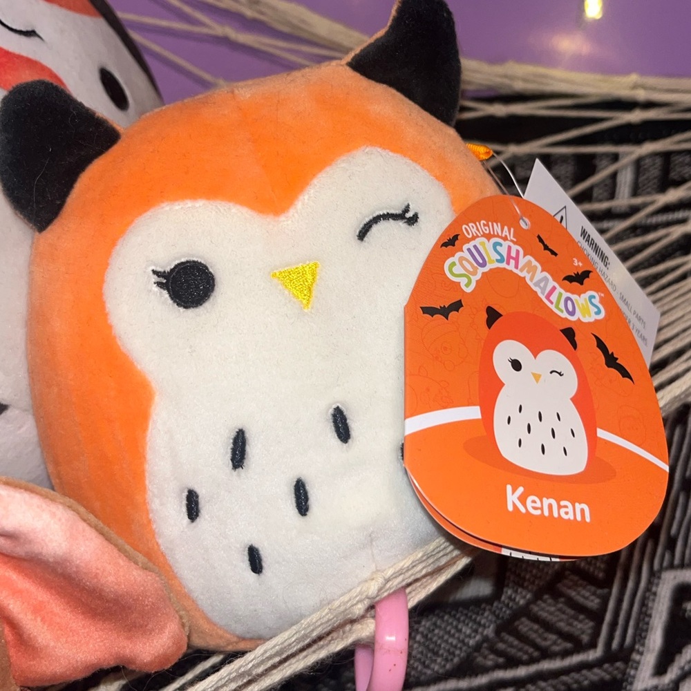 5inch Halloween owl squishmallow